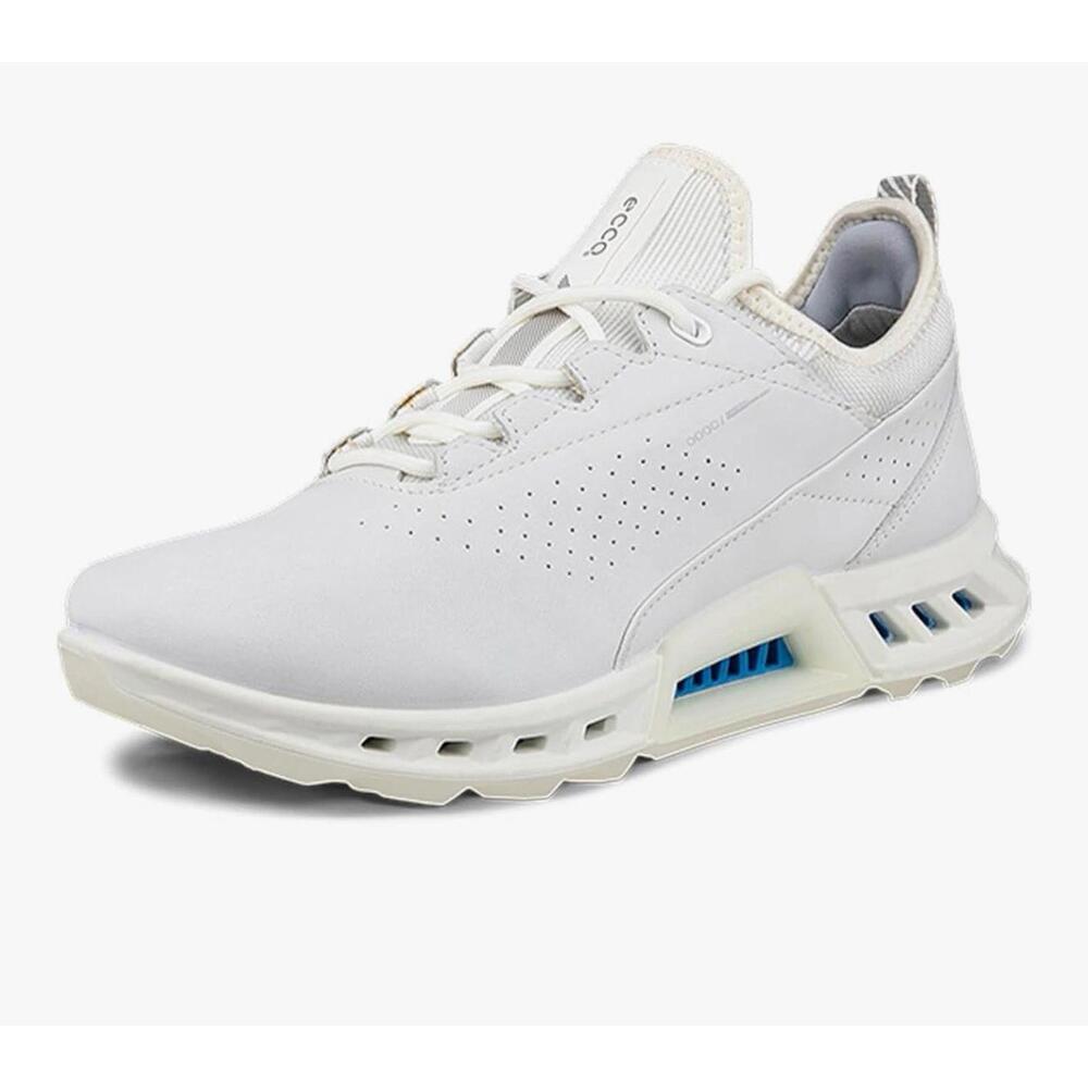 ECCO Women’s Biom C4 Golf Shoes-Leather/Gore-Tex-White-Size 9-9.5 NIB